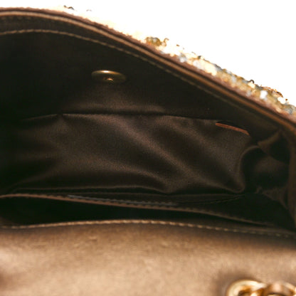 Chanel Sequin Mini Rectangular Flap Gold 5 of 9