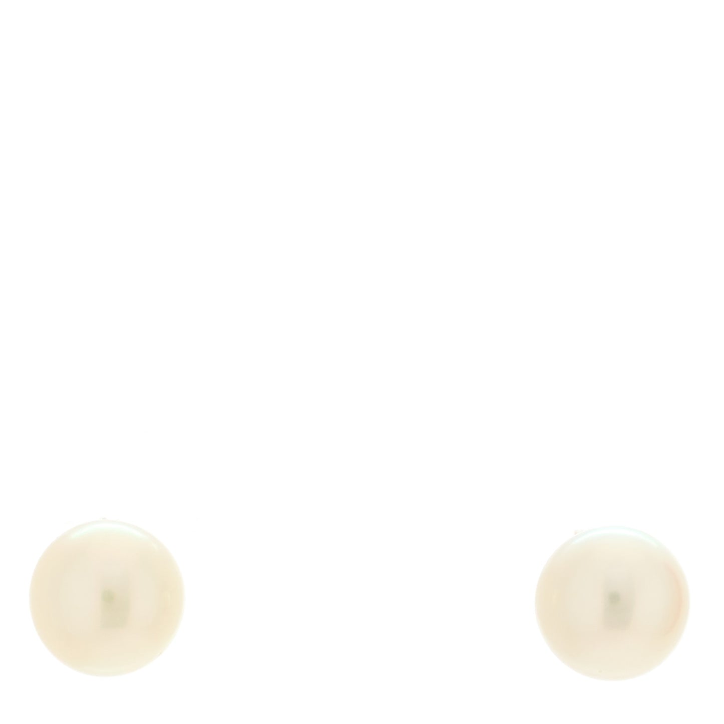 18K White Gold 6.5-7mm Akoya Pearl Stud Earrings