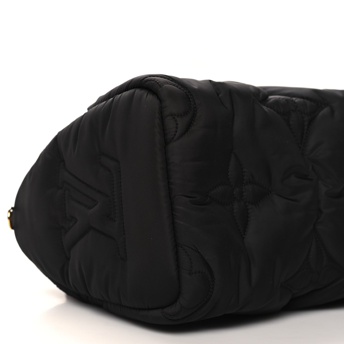 Econyl Mini Monogram Pillow Speedy Bandouliere 25 Black