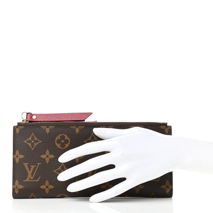 Louis Vuitton Monogram Adele Wallet Fuchsia 2 of 8