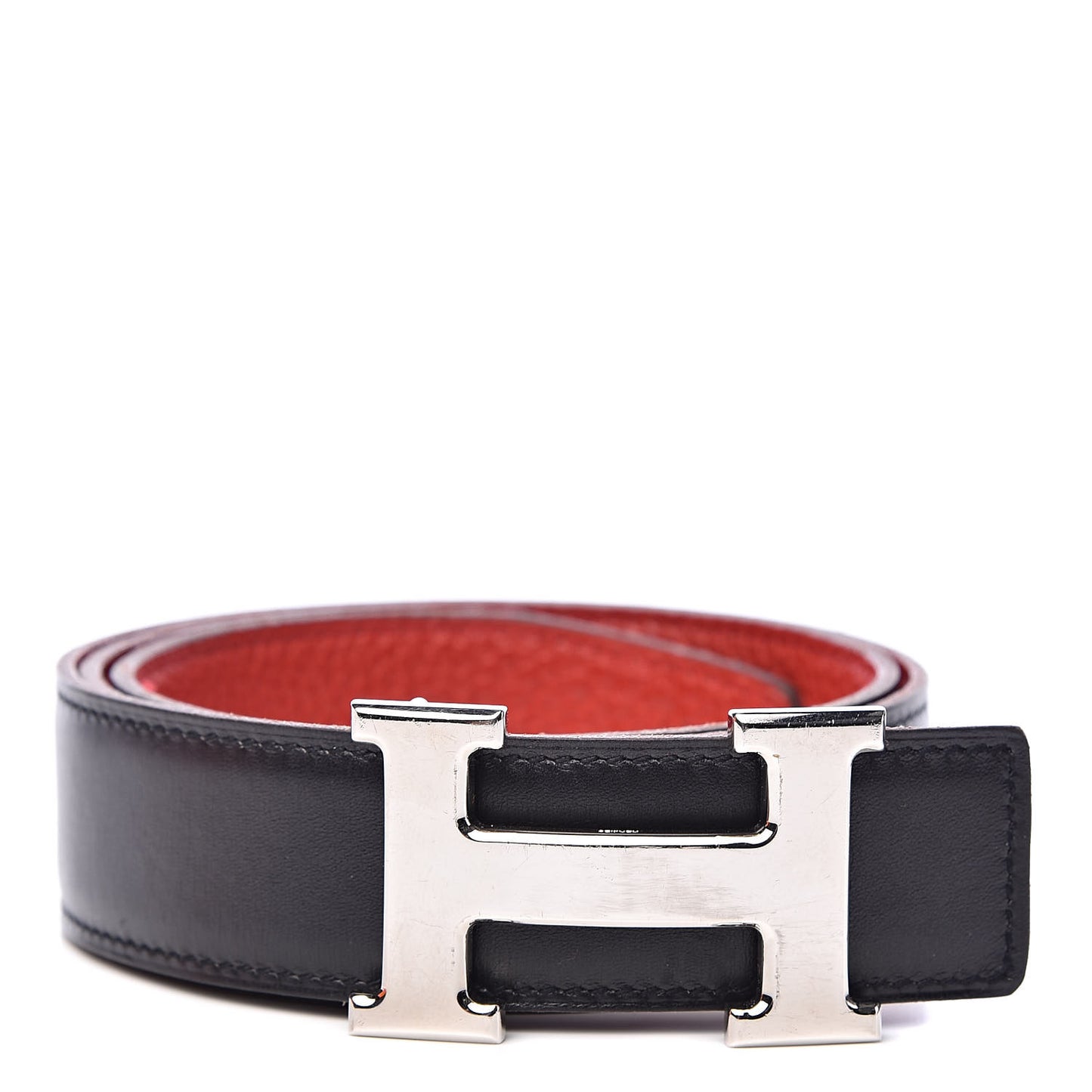 Box Togo 32mm H Belt 75 Black Rouge Garance