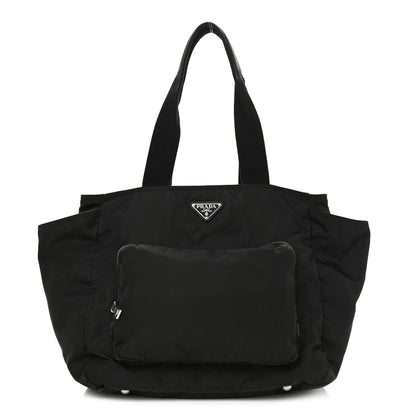 Prada Tessuto Nylon Diaper Bag Black 1 of 13