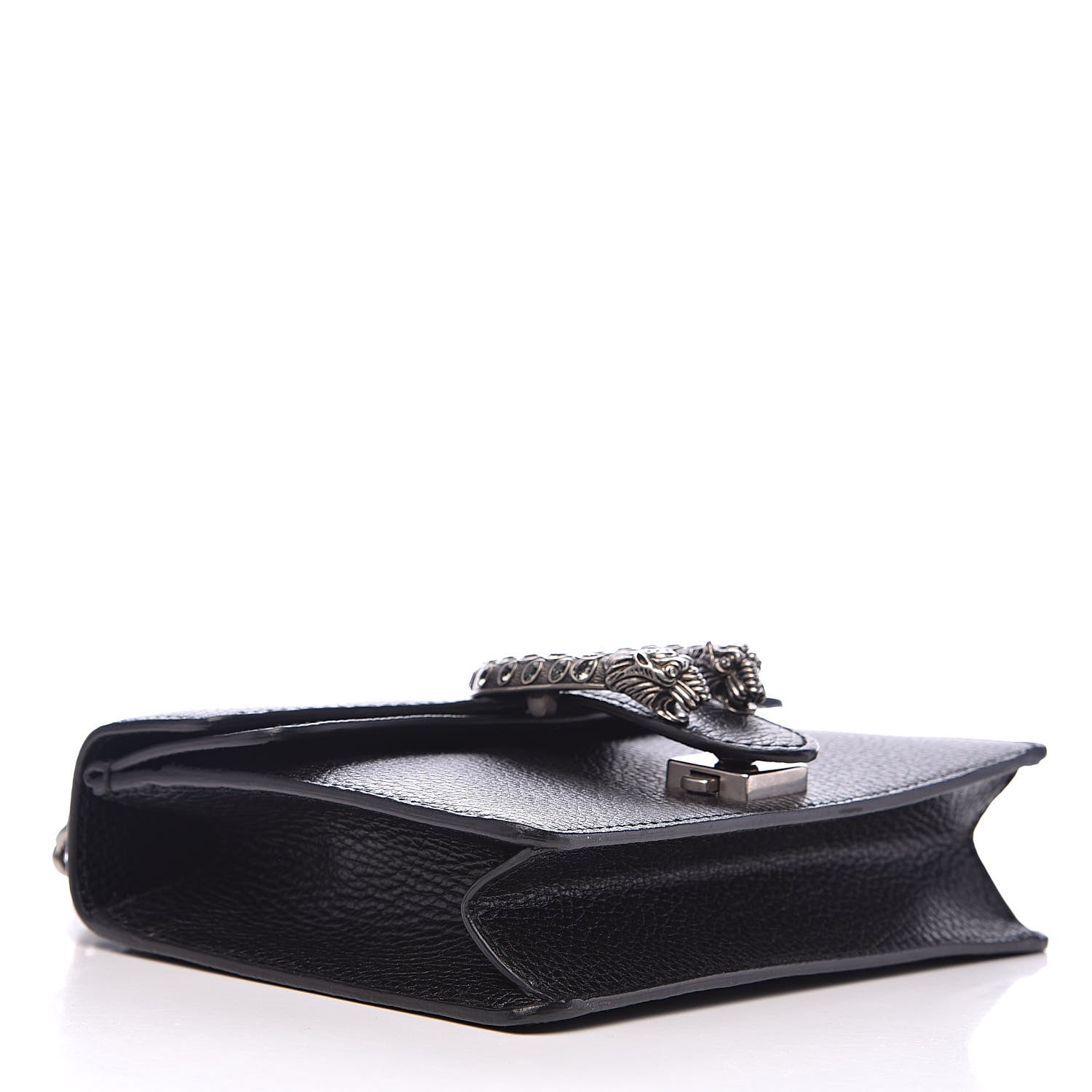 Gucci Calfskin Mini Dionysus Shoulder Bag Black 4 of 12