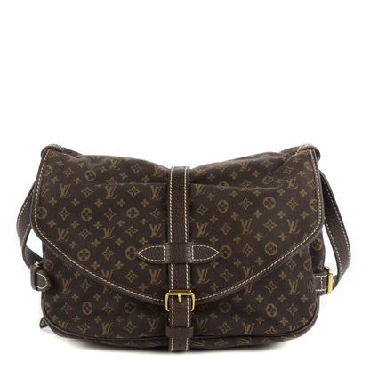 Louis Vuitton Monogram Mini Lin Saumur Ebene 1 of 7