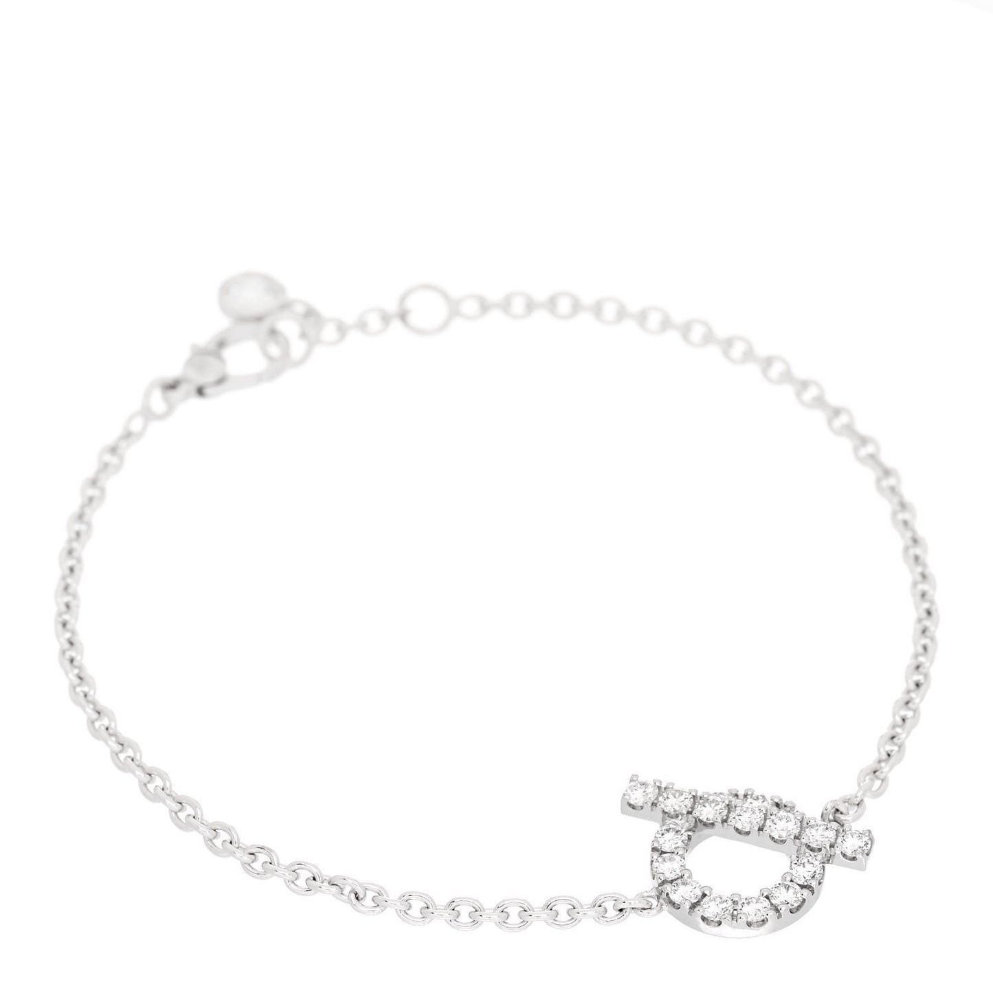 18K White Gold Diamond Finesse Bracelet SH