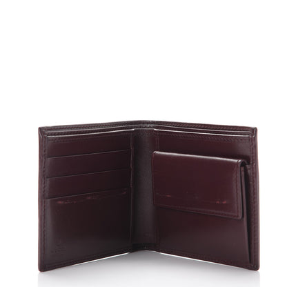 Gucci Imprime Monogram Bi-Fold Wallet Bordeaux 5 of 13