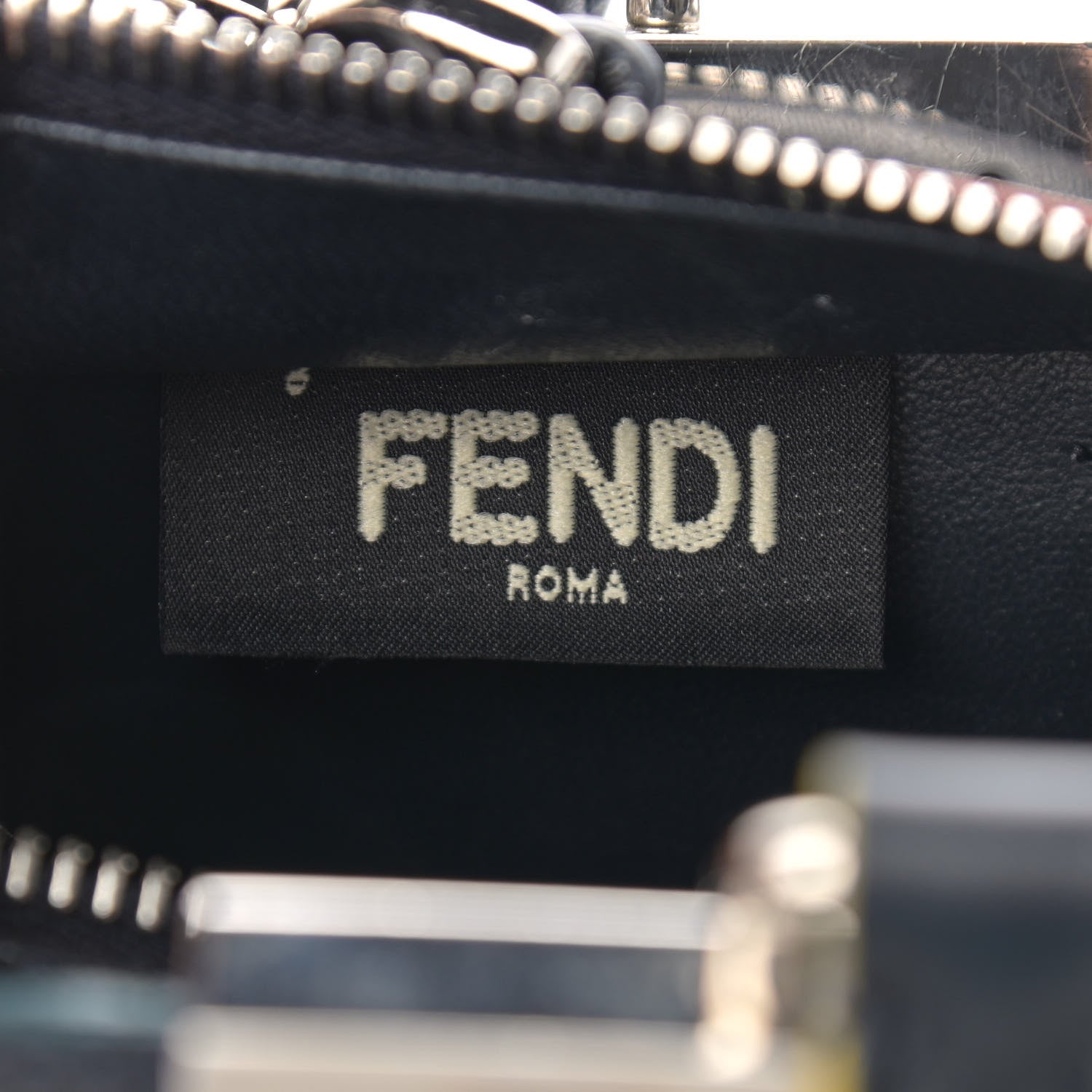 Fendi Vitello Dolce Mini 3jours Tote Blue Notte 6 of 14