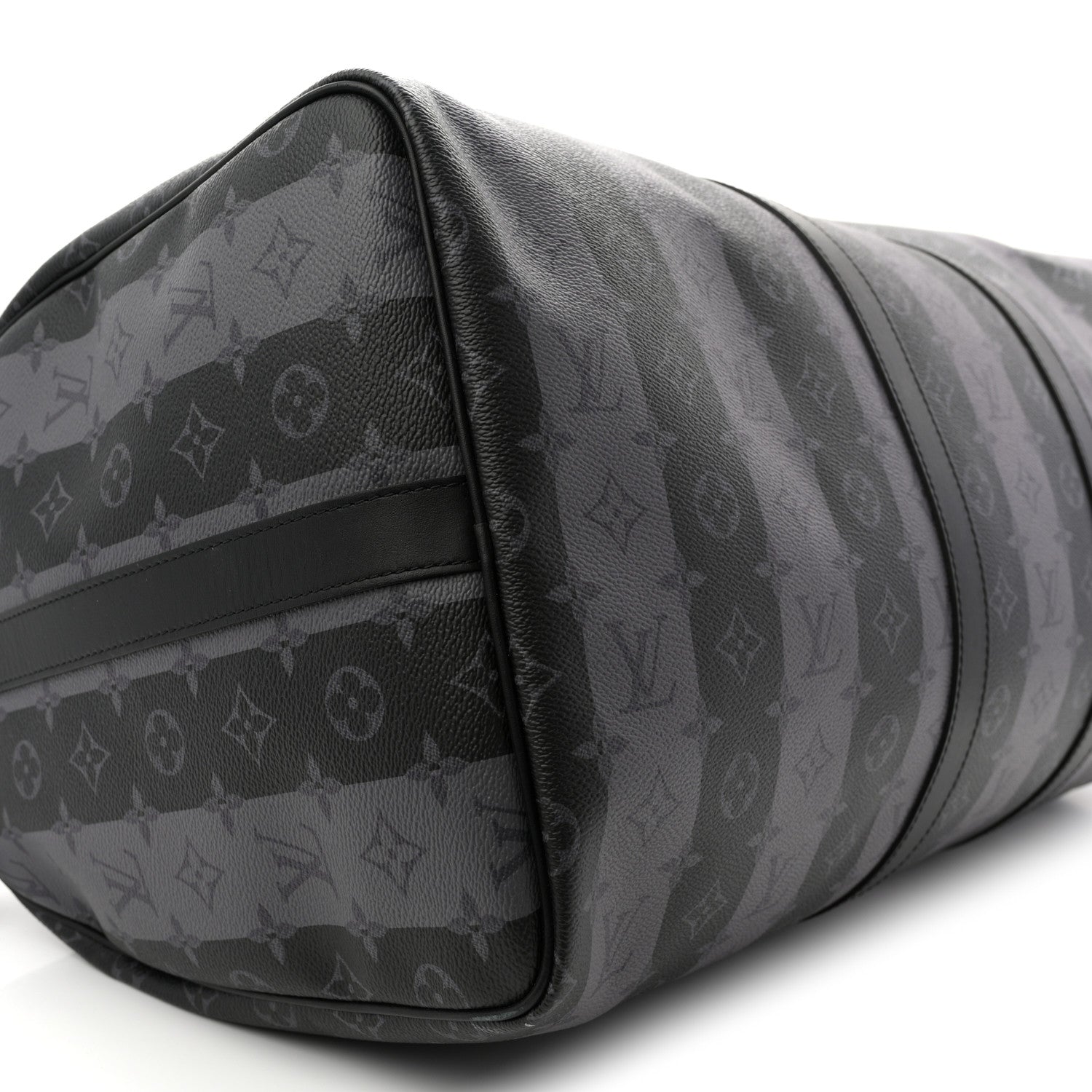 Louis Vuitton X NIGO Monogram Eclipse Stripes LV Keepall Bandouliere 50 13 of 16