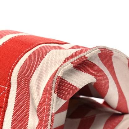 Hermes Canvas Striped Cannes MM 9 of 12