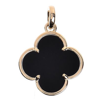 Van Cleef & Arpels 18K Yellow Gold Black Onyx Magic Alhambra Pendant 1 of 5