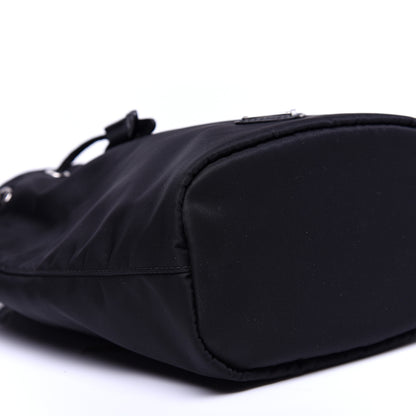 Prada Saffiano Tessuto Nylon Vela Bucket Wristlet Black 6 of 12