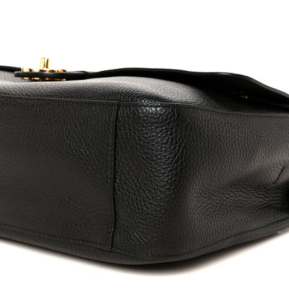 Chanel Grained Calfskin Small Souplissimo Maxi Flap Black 17 of 21