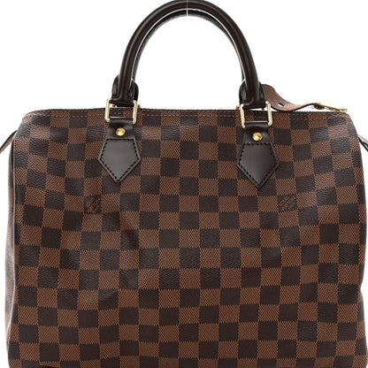 Louis Vuitton Damier Ebene Speedy 30 8 of 10