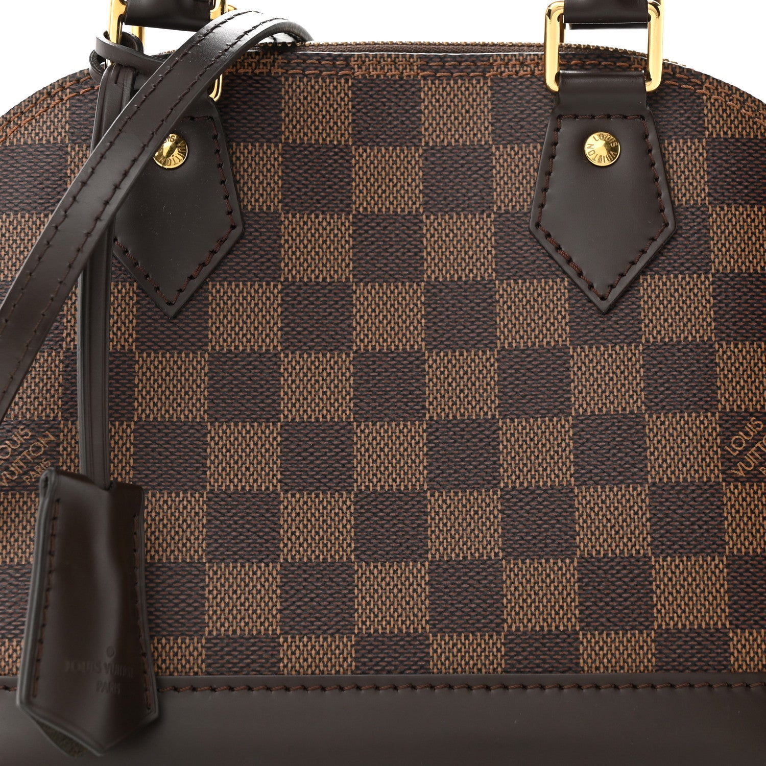 Louis Vuitton Damier Ebene Alma BB 7 of 10