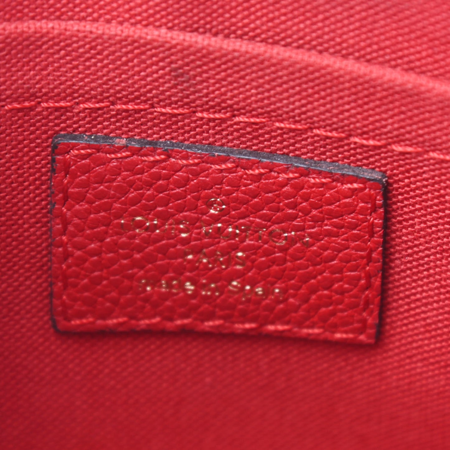 Monogram Pallas Clutch Cherry