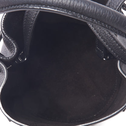 Celine Supple Grained Calfskin Nano Big Bag Bucket Black 7 of 8