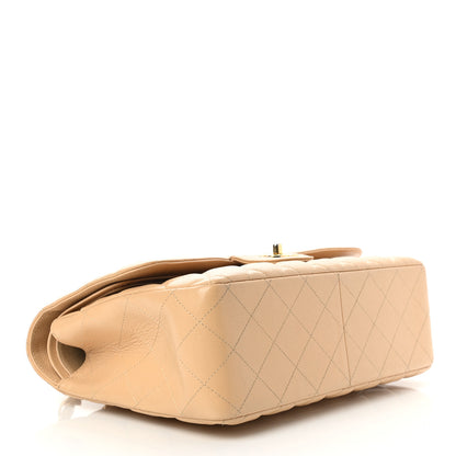 Chanel Caviar Quilted Jumbo Double Flap Beige Clair 4 of 13