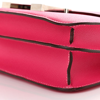 Hermes Epsom Constance 24 Rose Tyrien 9 of 11