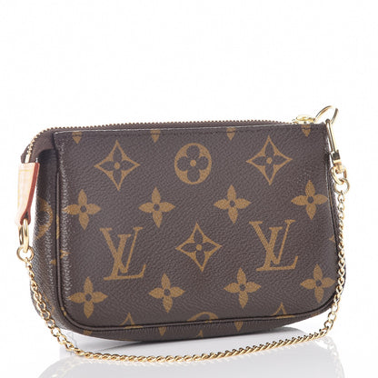 Louis Vuitton Monogram Mini Pochette Accessories 3 of 7
