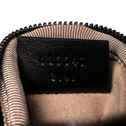 Gucci Calfskin Matelasse GG Marmont Round Mini Bag Black 7 of 11