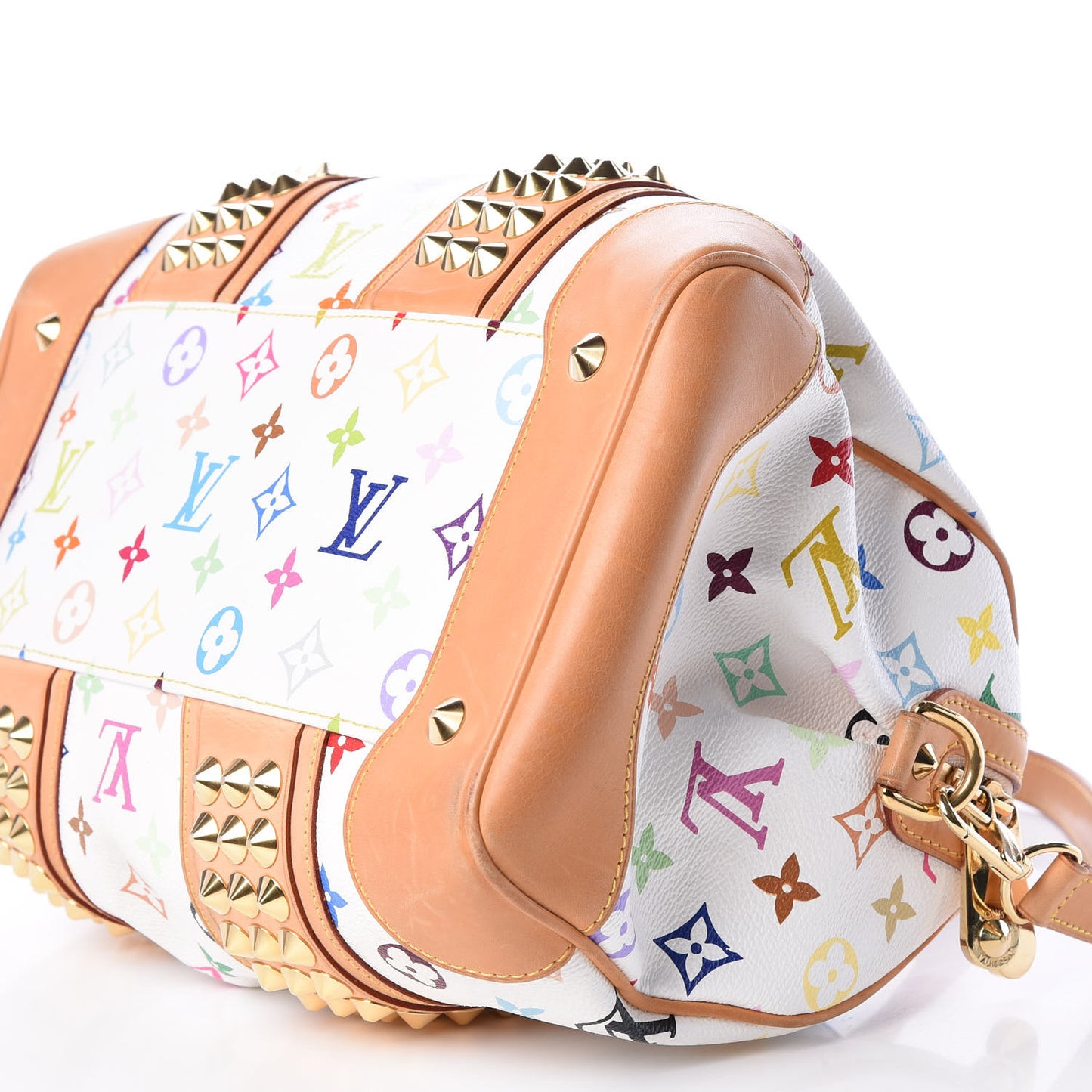 Monogram Multicolor Courtney MM White