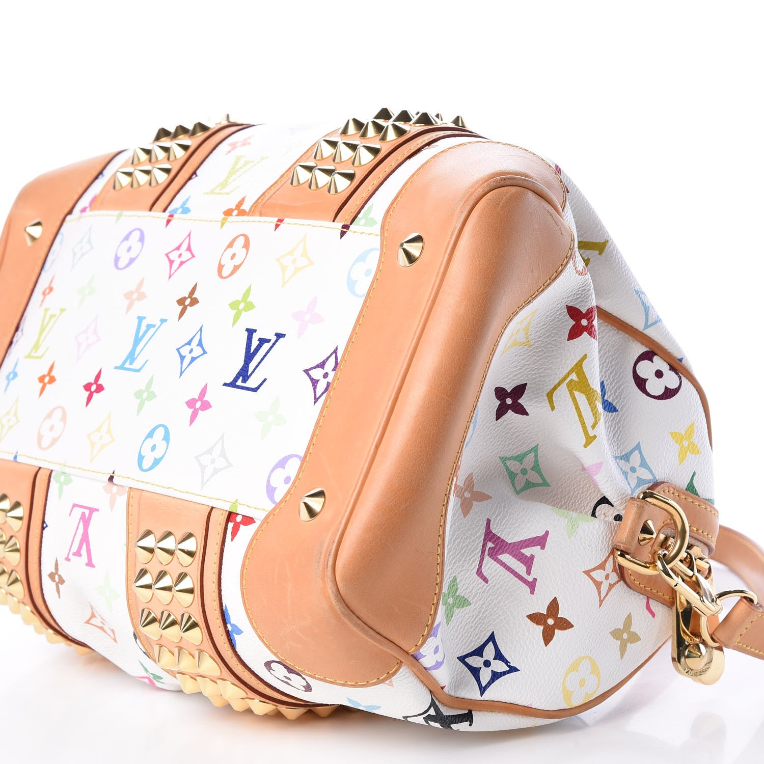 Louis Vuitton Monogram Multicolor Courtney MM White 8 of 13