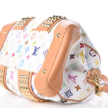 Louis Vuitton Monogram Multicolor Courtney MM White 8 of 13