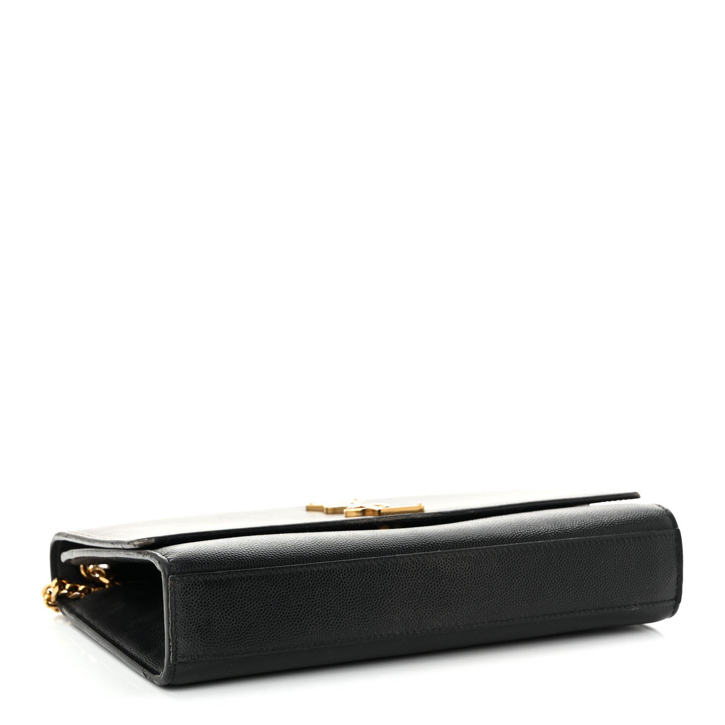 Grain De Poudre Medium Classic Monogram Kate Satchel Black