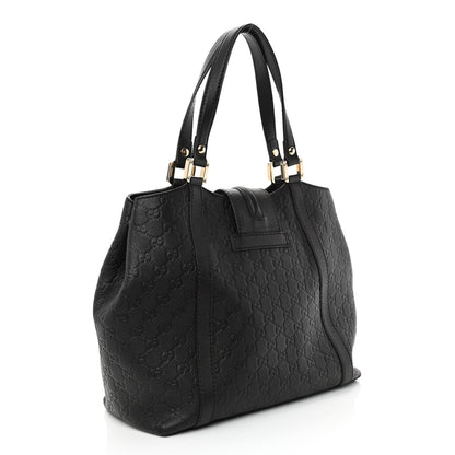 Gucci Guccissima New Ladies Web Tote Dark Brown 3 of 10