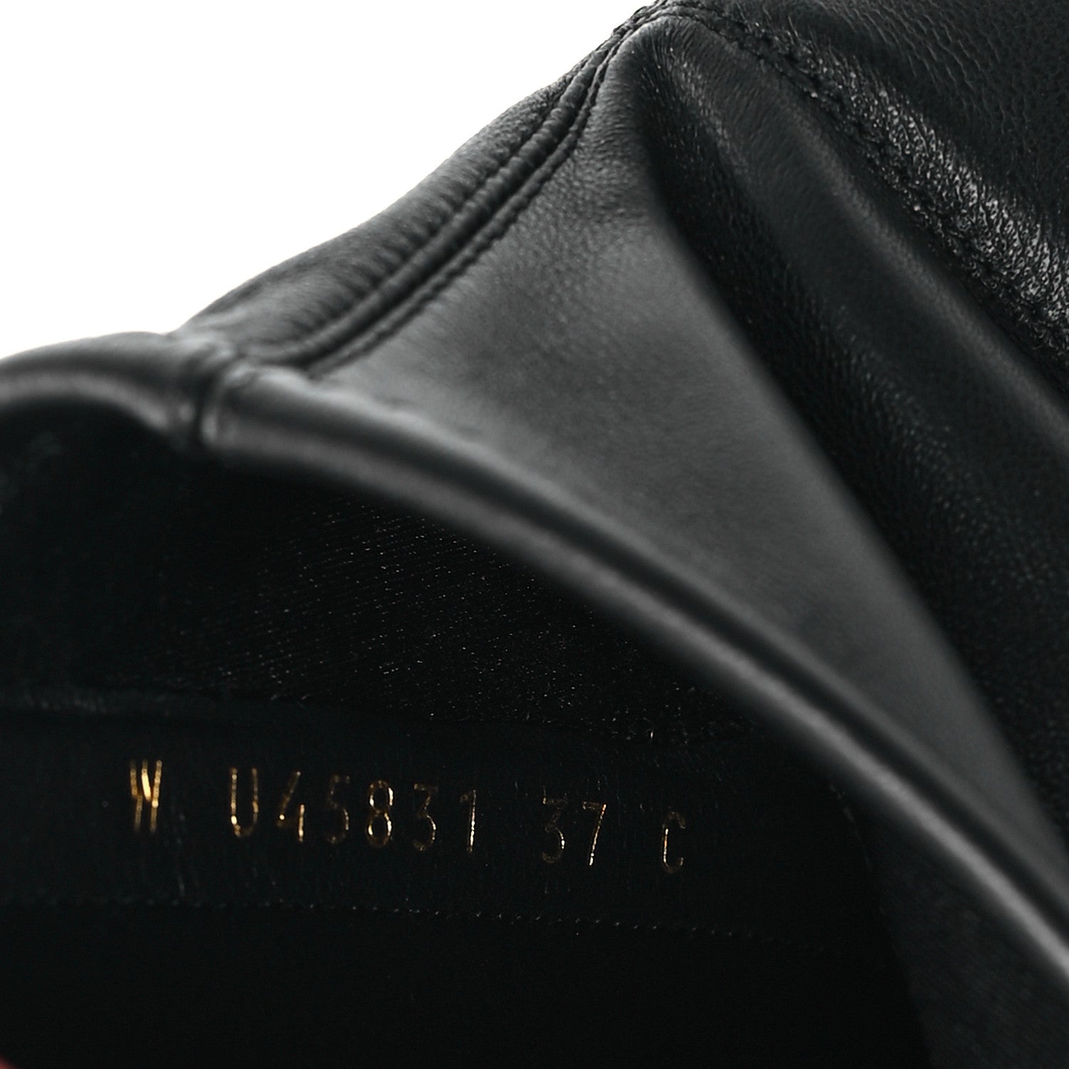 Chanel Stretch Lambskin Cap Toe CC Short Boots 37 Black 9 of 10