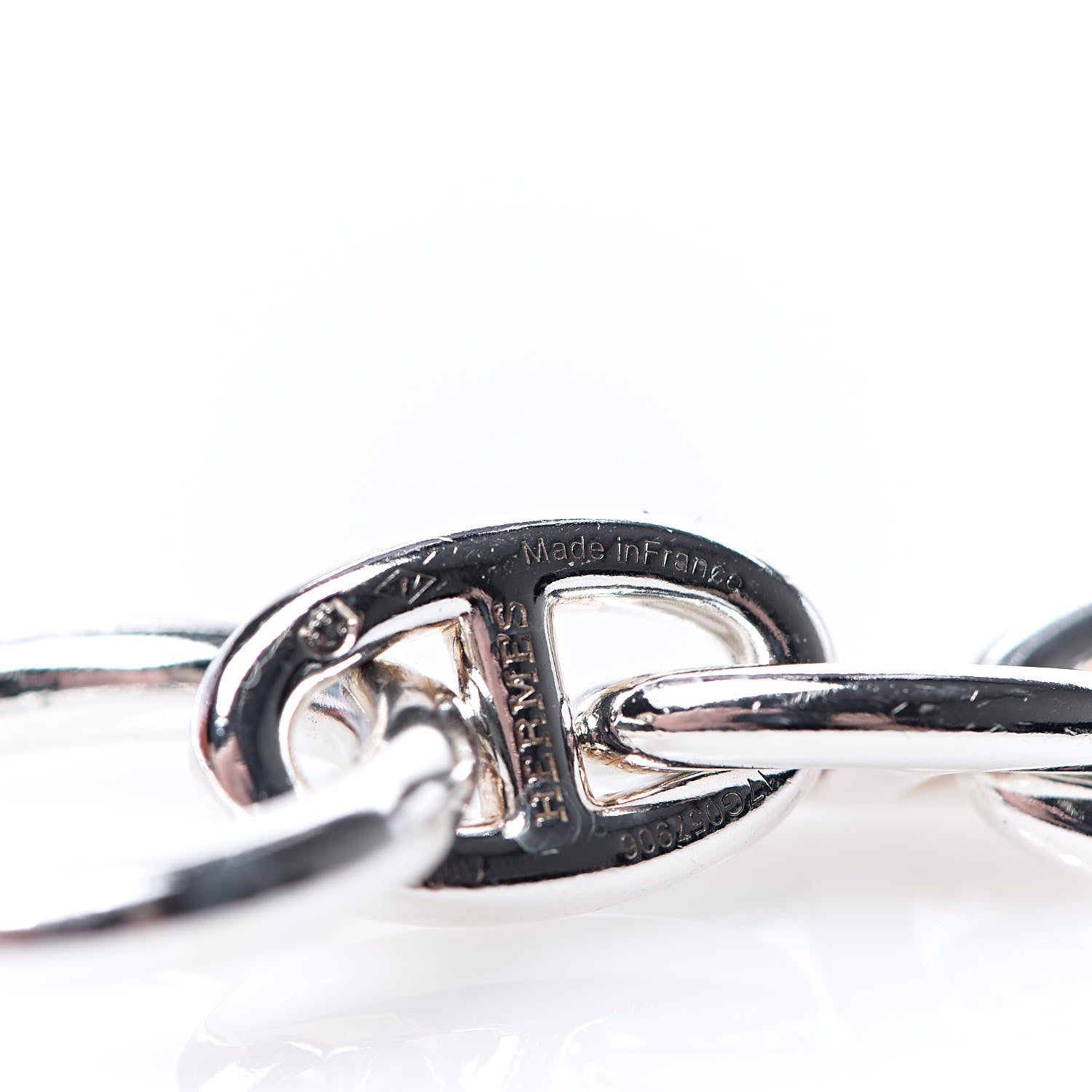 Hermes Sterling Silver PM Chaine D'Ancre Bracelet 5 of 6