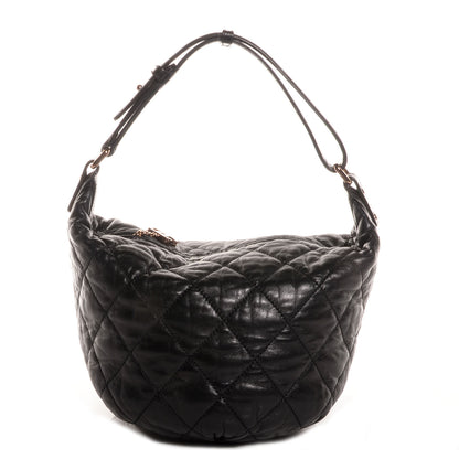 Chanel Lambskin Cloudy Bundle Hobo Black 1 of 7