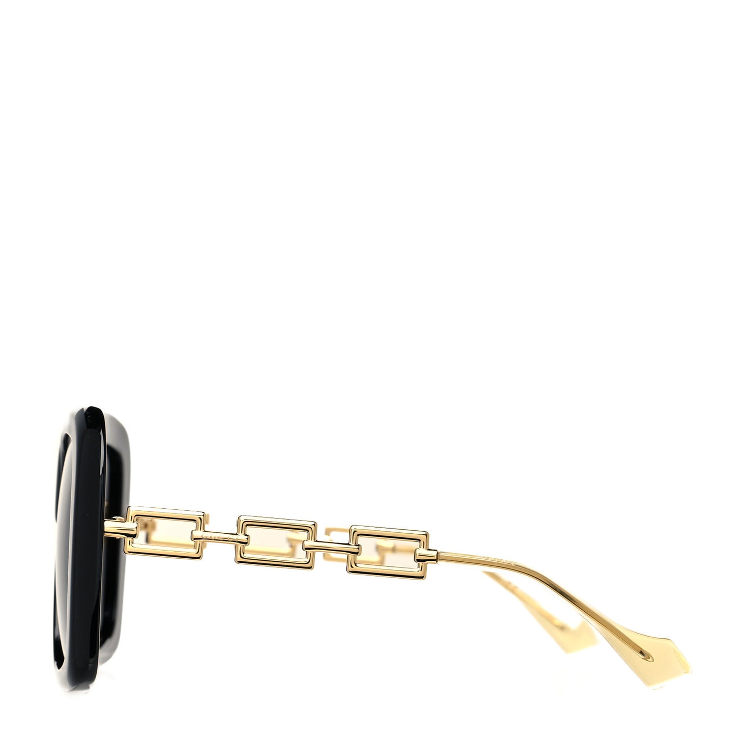 Oversize Square Frame GG0499S Sunglasses Black