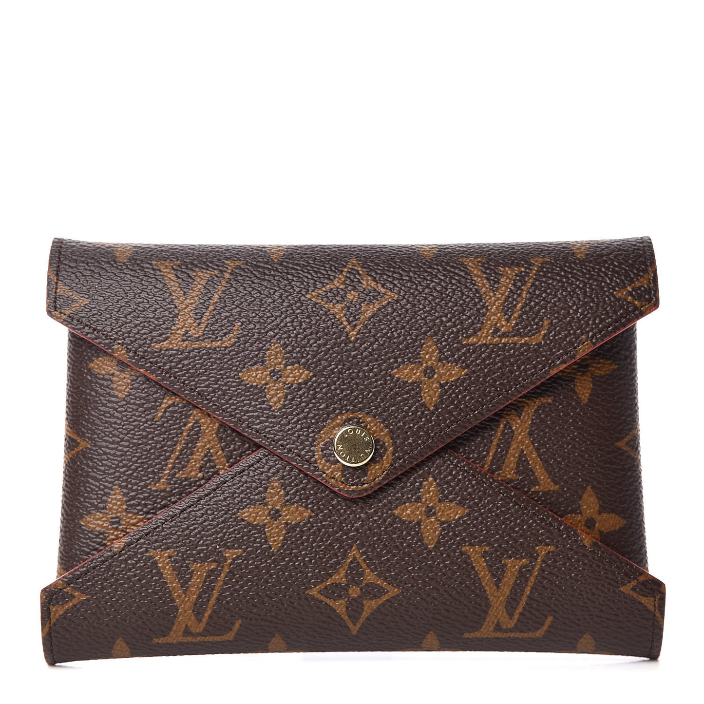 Monogram Medium Kirigami Pochette Insert Coquelicot