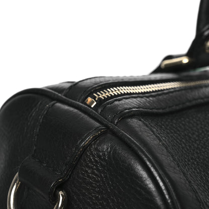 Gucci Calfskin Vintage Web Medium Boston Black 11 of 16