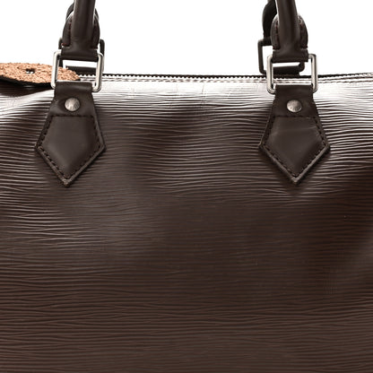 Louis Vuitton Epi Speedy 30 Moka 7 of 9