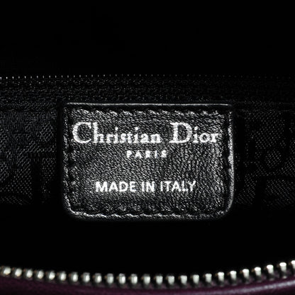 Christian Dior Patent Cannage Large Lady Dior Purple 6 of 8