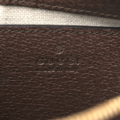 Gucci GG Supreme Monogram Textured Dollar Calfskin Web Small Ophidia GG Handbag Beige Ebony New Acero 6 of 10