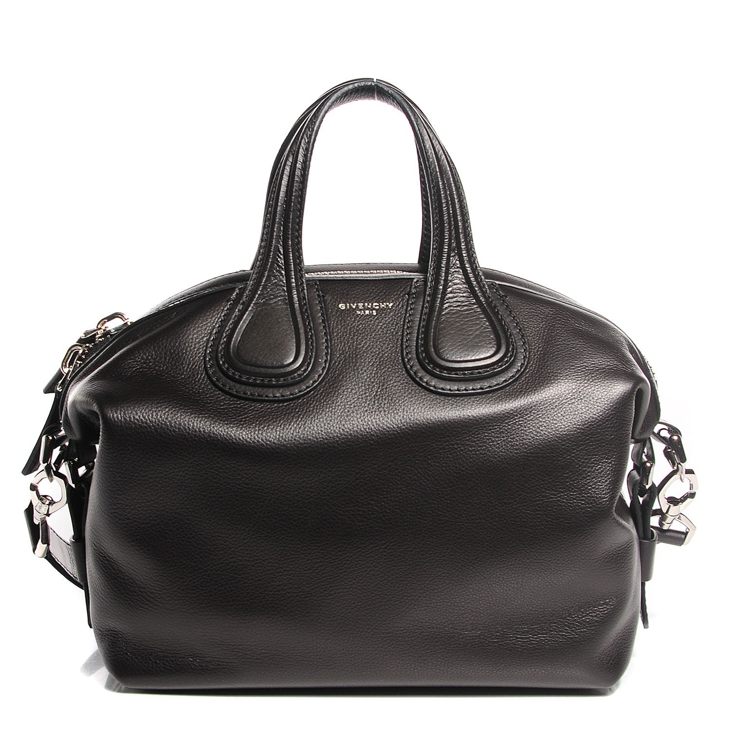 Givenchy Waxed Calfskin Small Nightingale Black 1 of 9