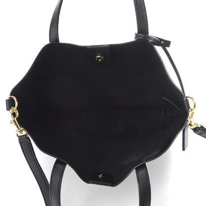 Saint Laurent Calfskin Toy Shopping Tote Black 5 of 12