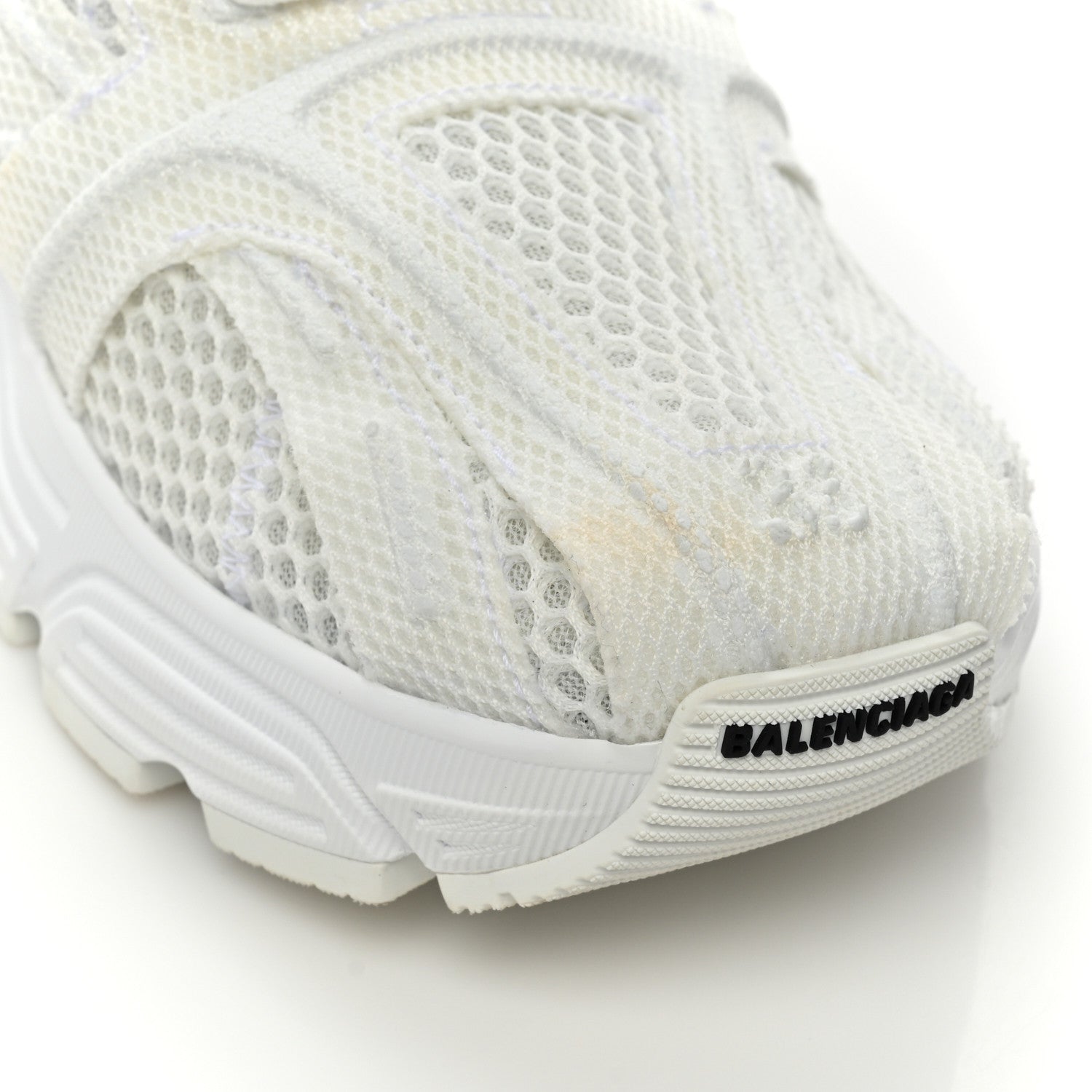 Balenciaga Fabric Mesh Womens Phantom Sneakers 36 White 11 of 12
