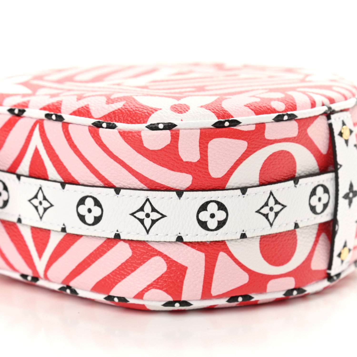 Louis Vuitton Monogram Giant Crafty Boite Chapeau Souple PM Rouge Rose Creme 8 of 8