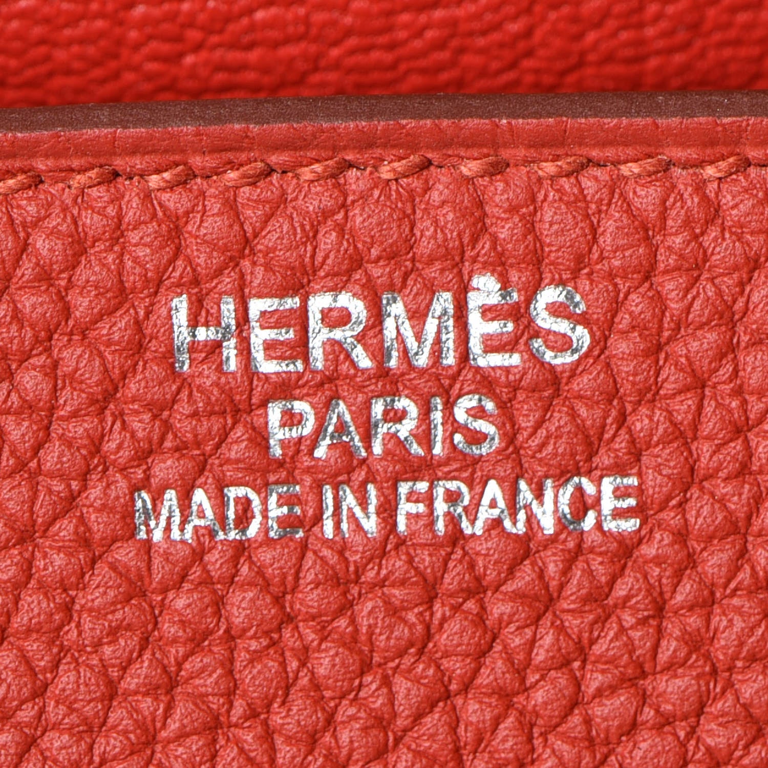 Hermes Togo Birkin 35 Vermillion 25 of 29