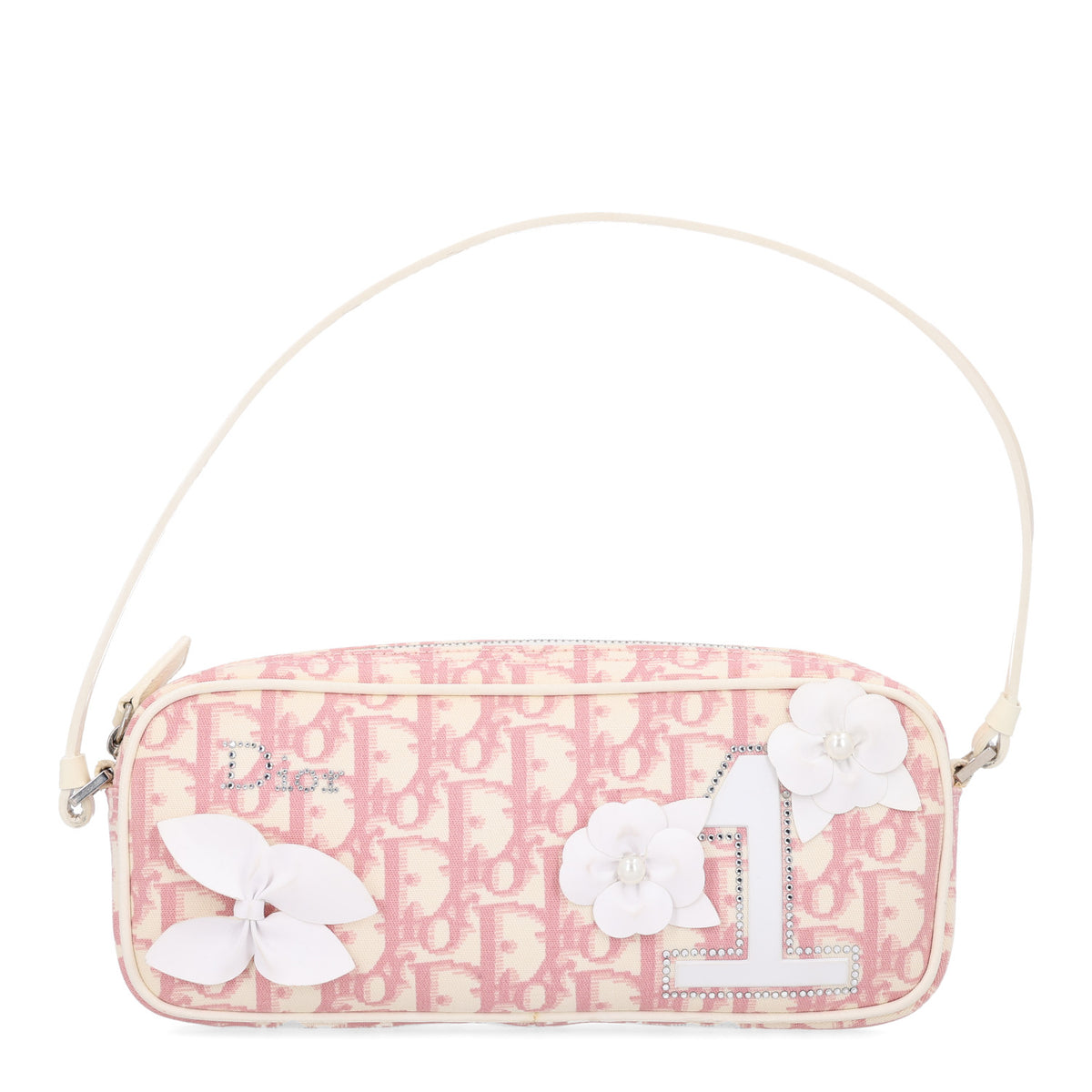Christian Dior Monogram Girly Pochette Pink 1 of 9