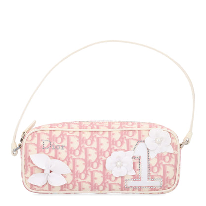 Christian Dior Monogram Girly Pochette Pink 1 of 9