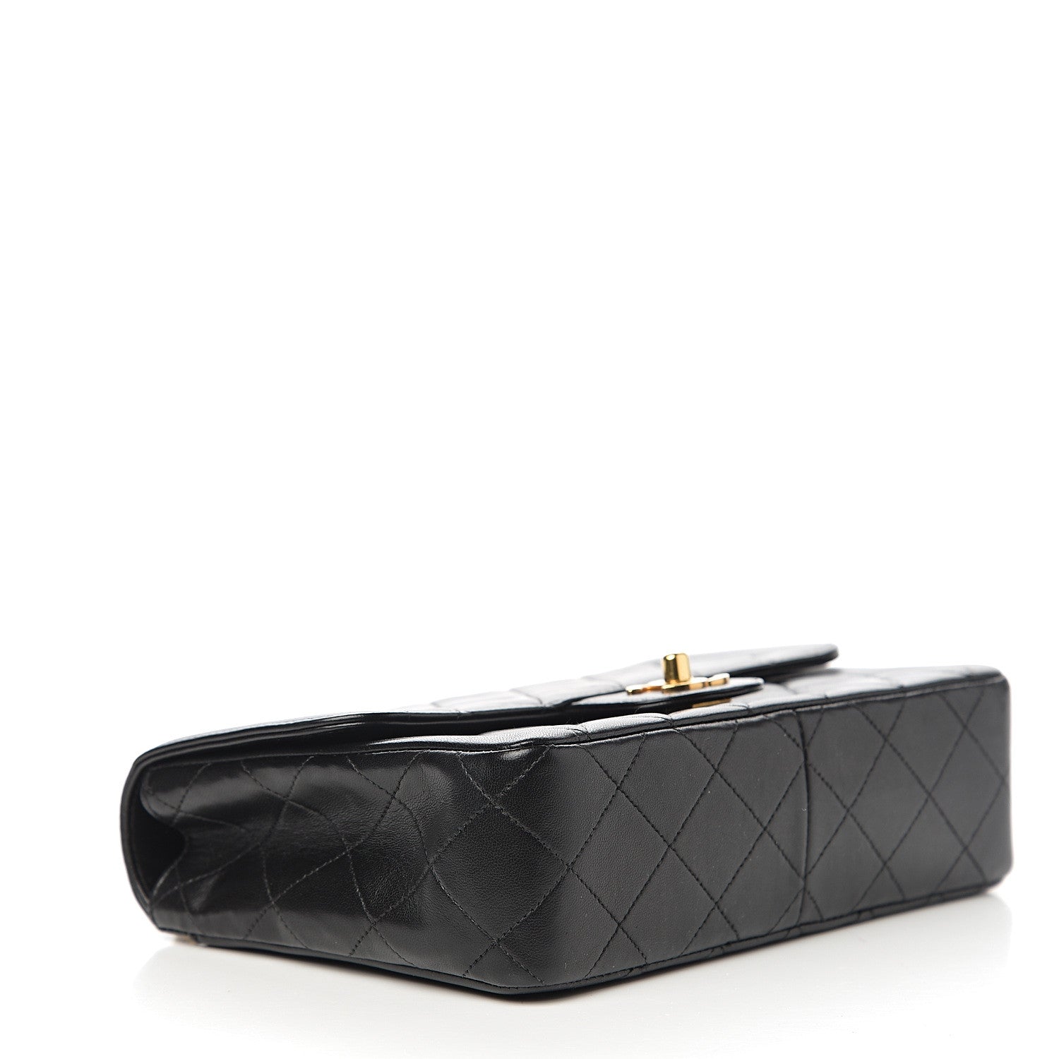 Chanel Lambskin Quilted Small Single Flap Black 3 of 11