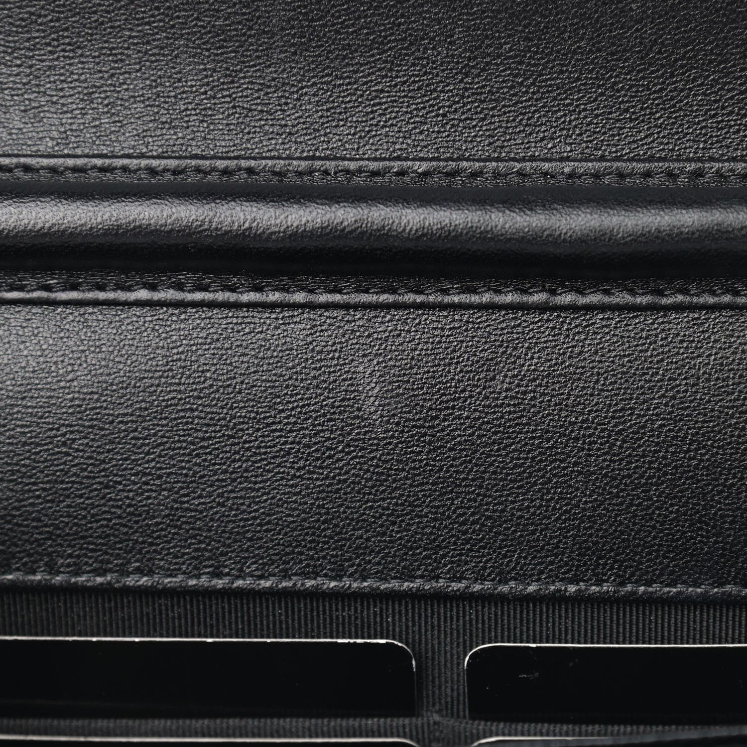 Chanel Lambskin Quilted Wallet On Chain WOC So Black 11 of 14