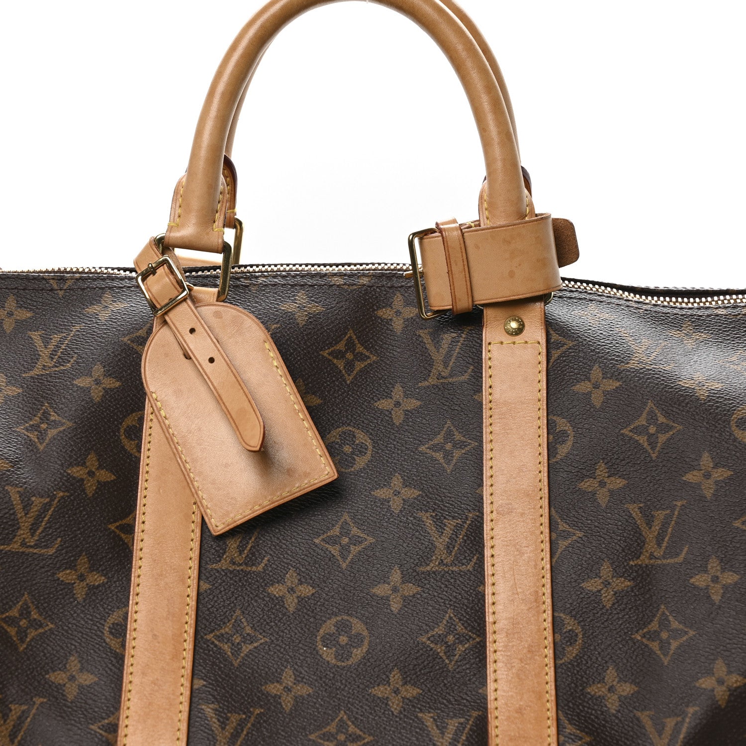 Louis Vuitton Monogram Keepall Bandouliere 50 7 of 9