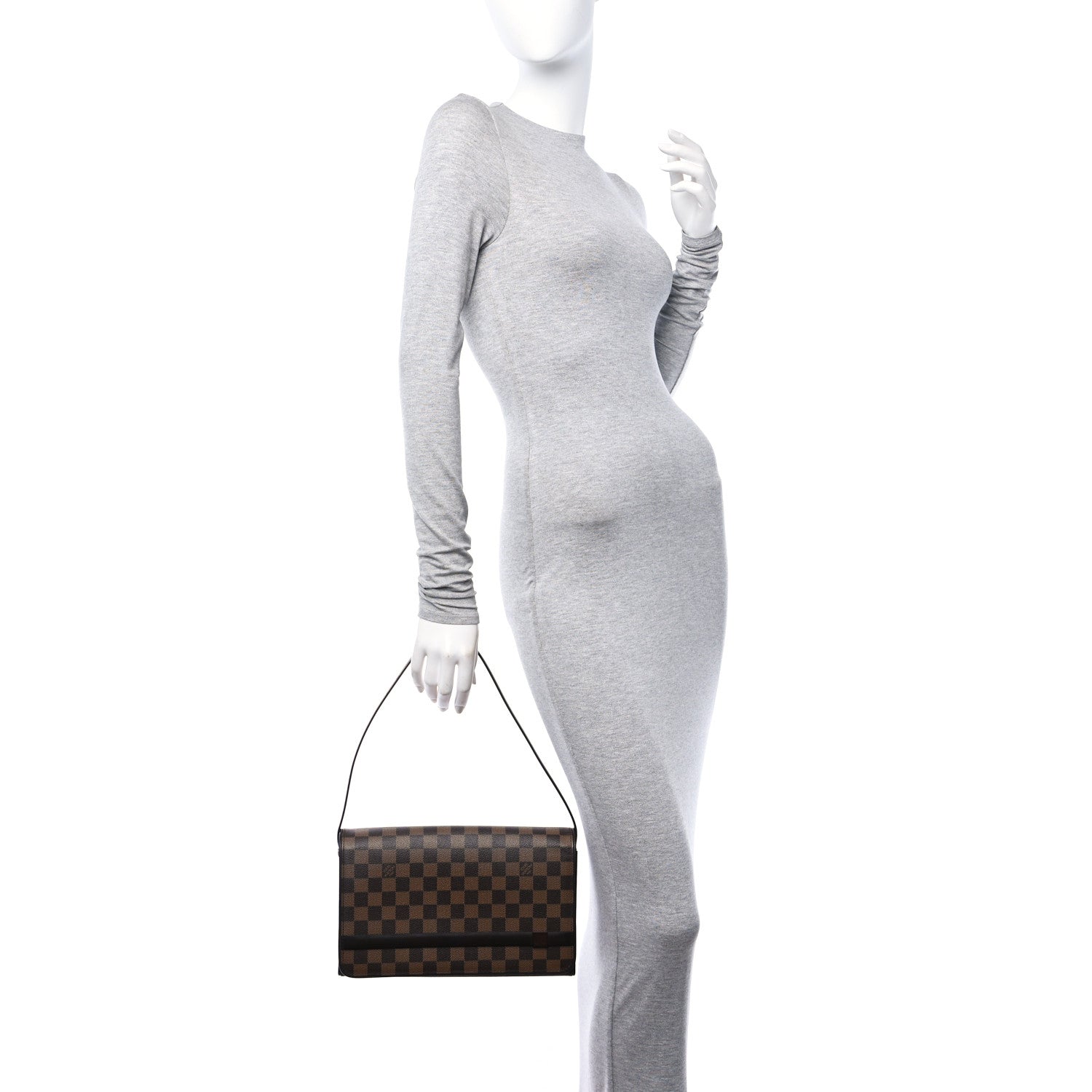 Louis Vuitton Damier Ebene Tribeca Long 2 of 10