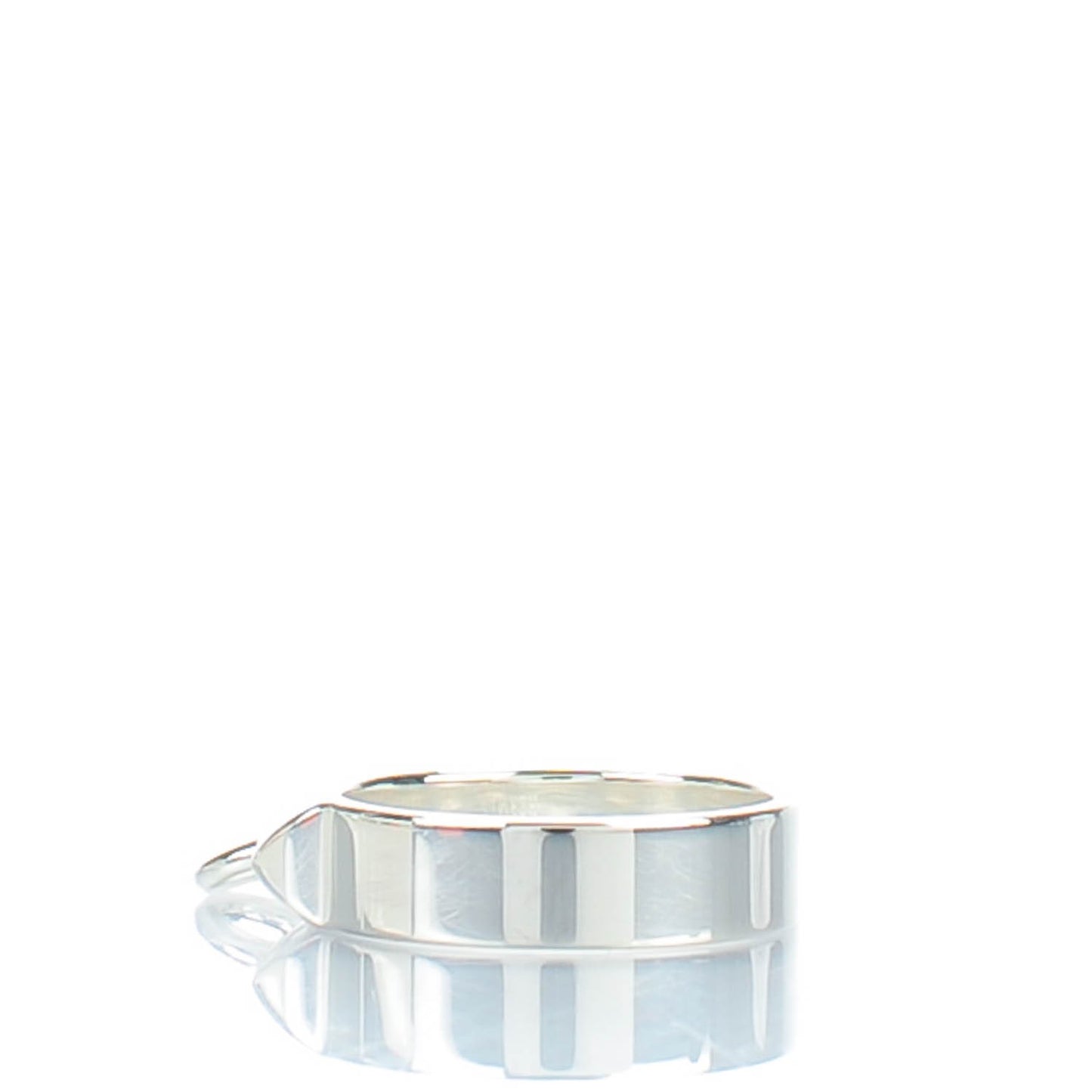 Sterling Silver Collier De Chien Ring PM 52 6